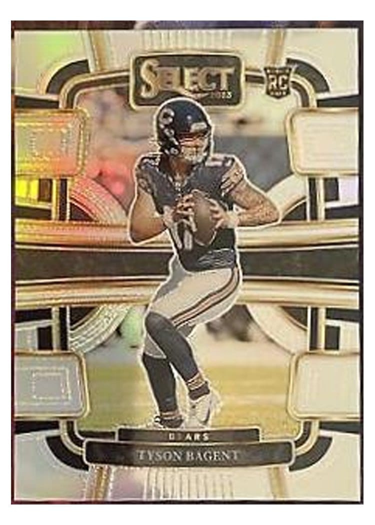 2023 Panini Select Base Set Tyson Bagent #18 card