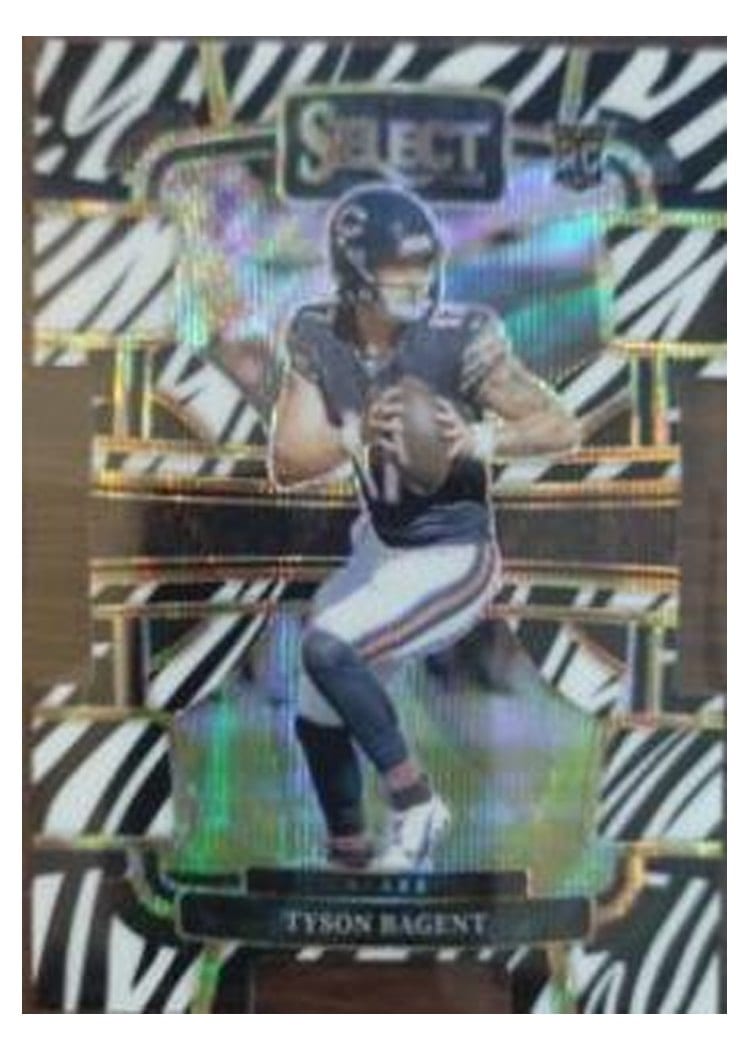 2023 Panini Select Base Set Tyson Bagent #18 card