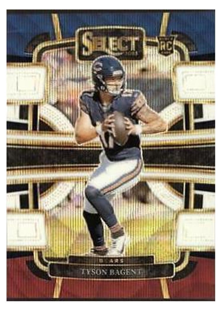 2023 Panini Select Base Set Tyson Bagent #18 card