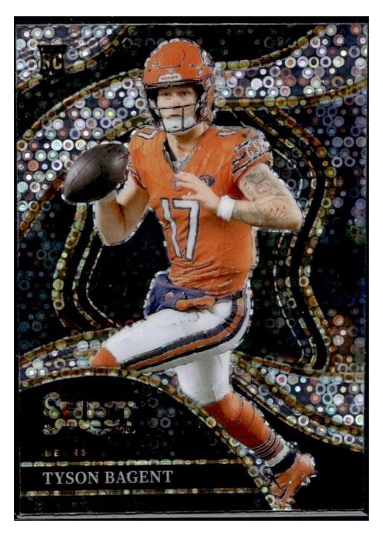 2023 Panini Select Base Set Tyson Bagent #208 card
