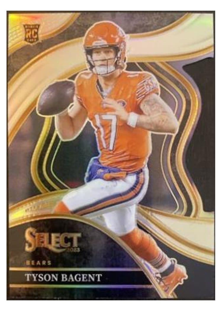 2023 Panini Select Base Set Tyson Bagent #208 card