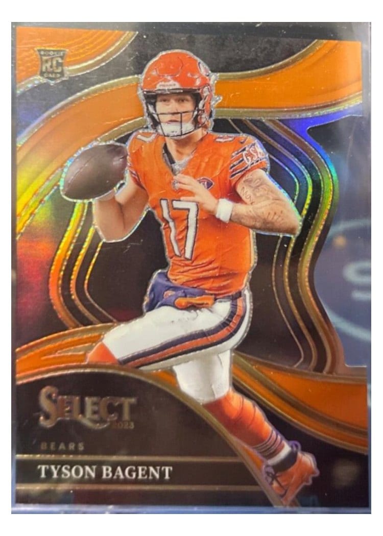 2023 Panini Select Base Set Tyson Bagent #208 card