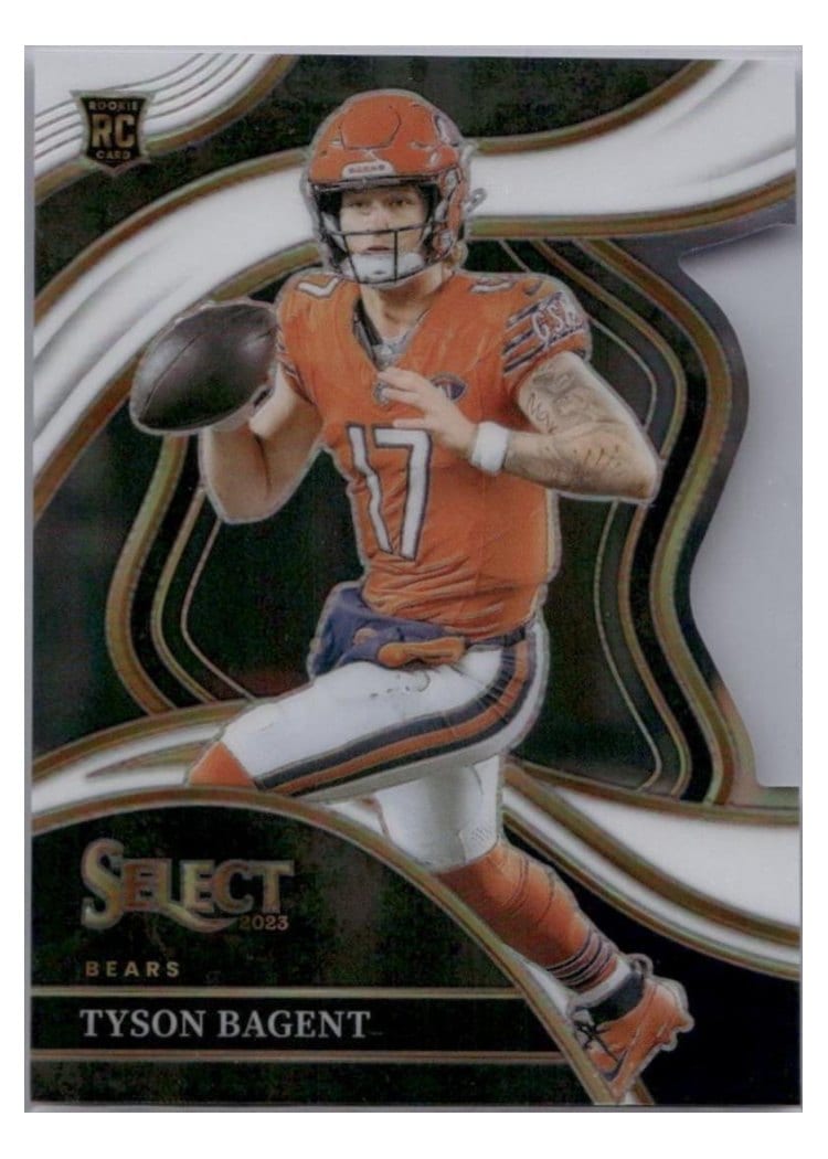 2023 Panini Select Base Set Tyson Bagent #208 card