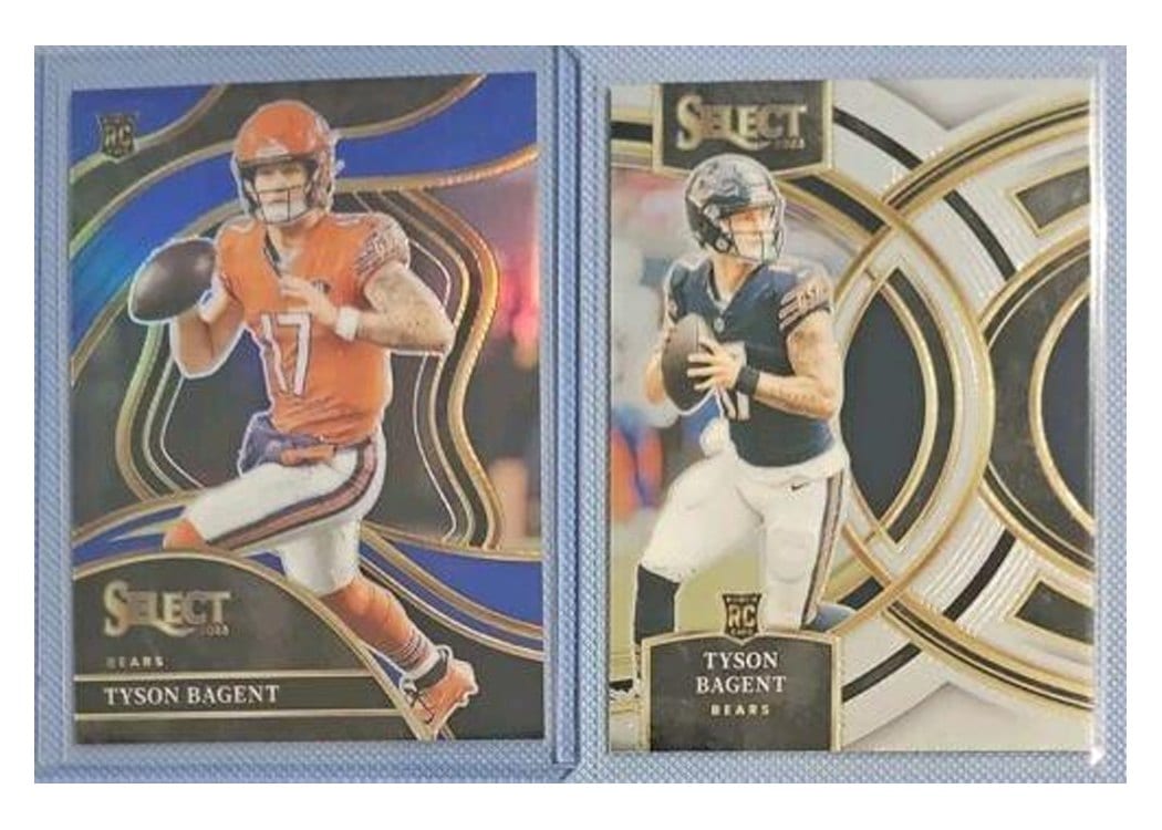 2023 Panini Select Base Set Tyson Bagent #208 card