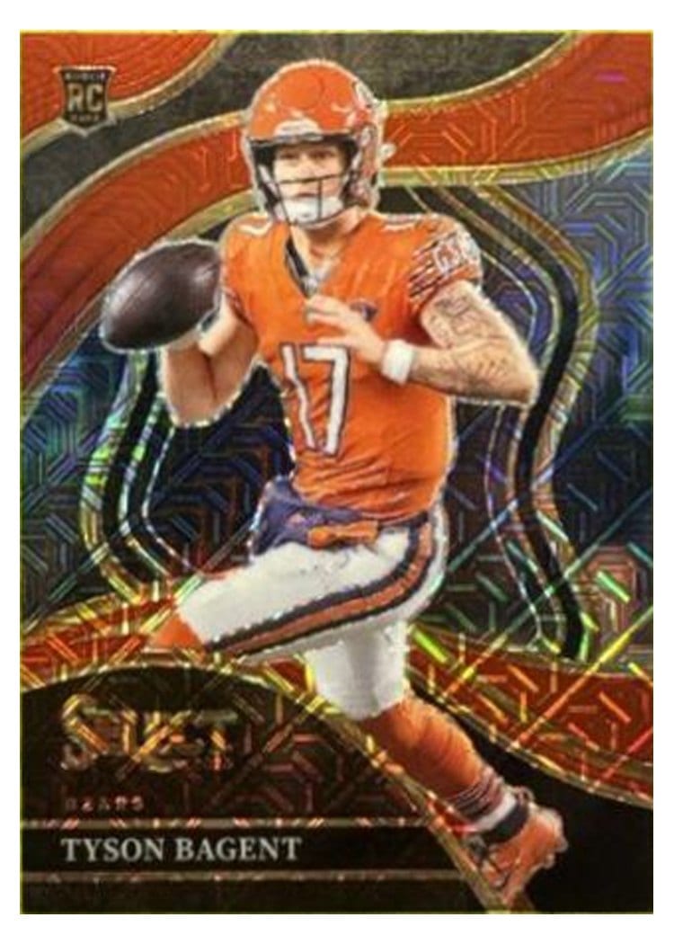 2023 Panini Select Base Set Tyson Bagent #208 card