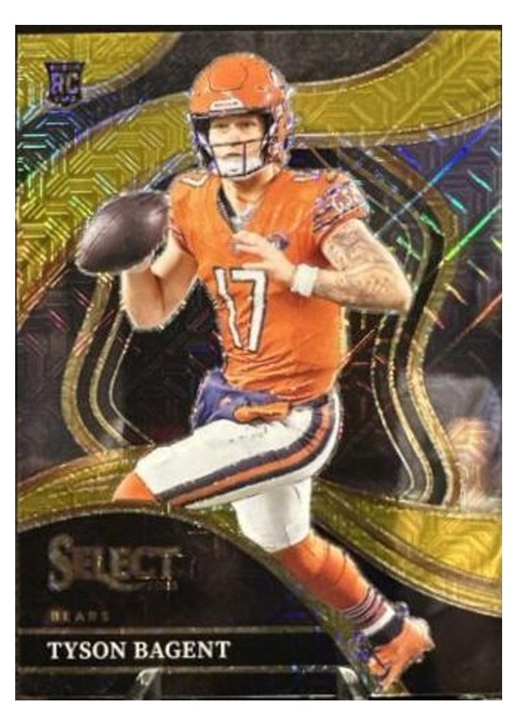 2023 Panini Select Base Set Tyson Bagent #208 card