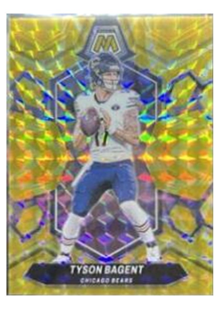 2024 Panini Mosaic Base Set Tyson Bagent #36 card