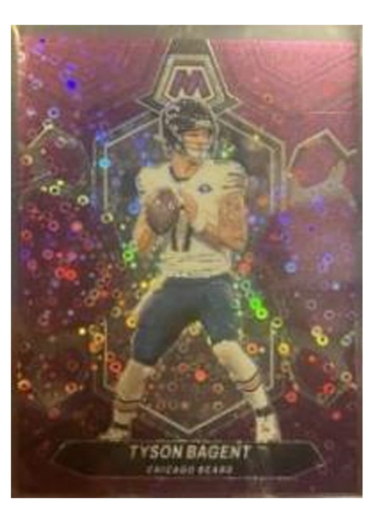 2024 Panini Mosaic Base Set Tyson Bagent #36 card