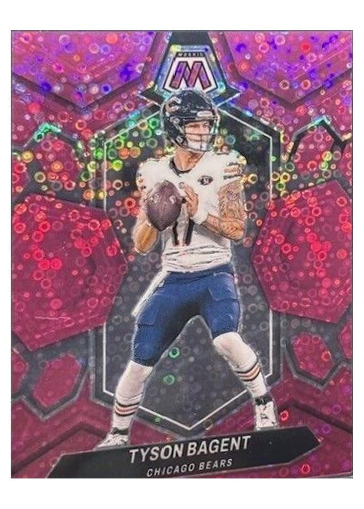 2024 Panini Mosaic Base Set Tyson Bagent #36 card
