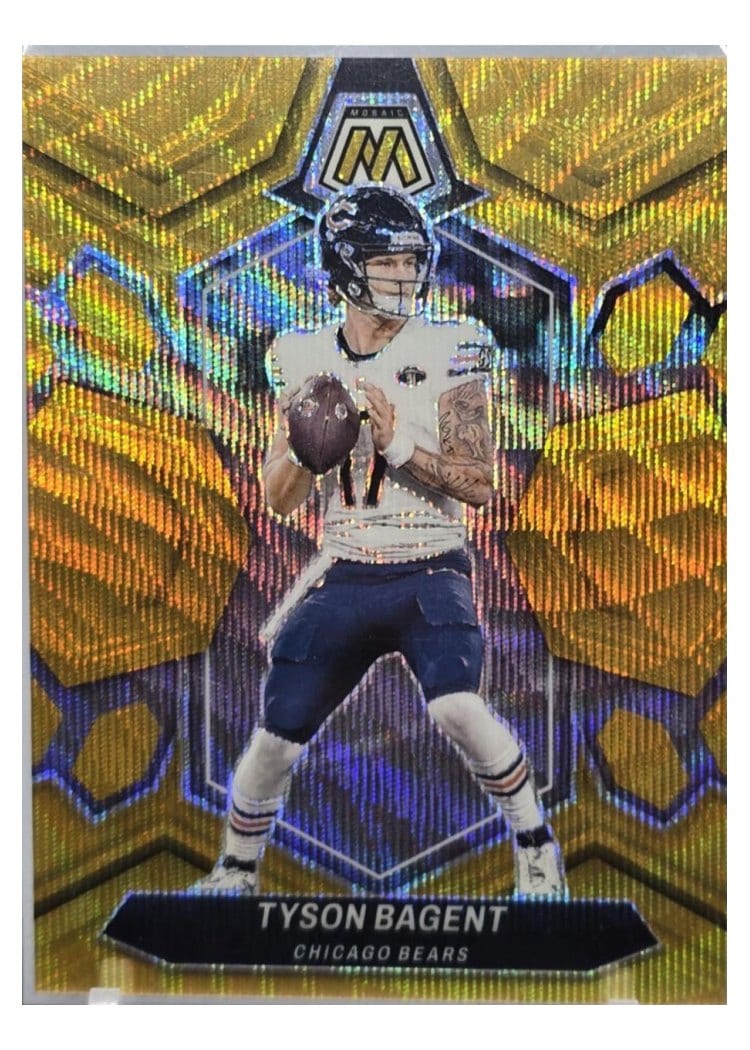 2024 Panini Mosaic Base Set Tyson Bagent #36 card