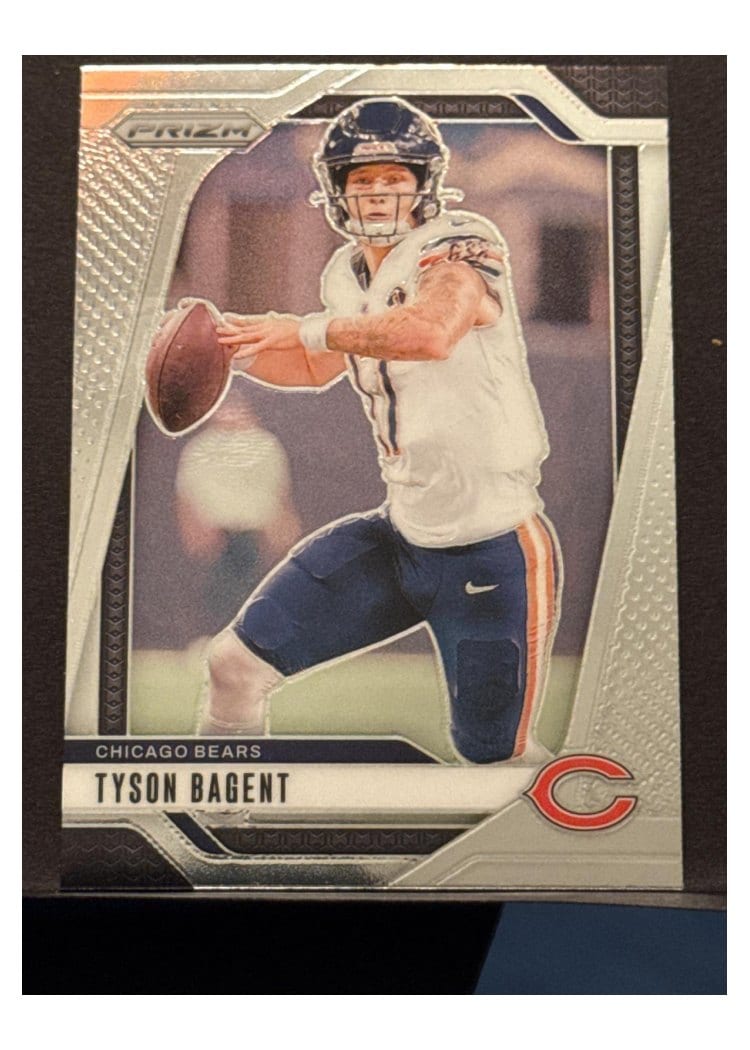 2024 Panini Prizm Base Set Tyson Bagent #46 card