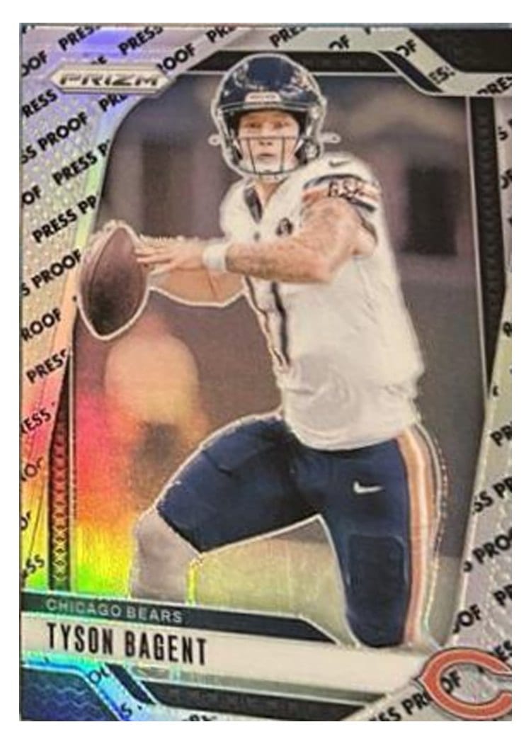 2024 Panini Prizm Base Set Tyson Bagent #46 card