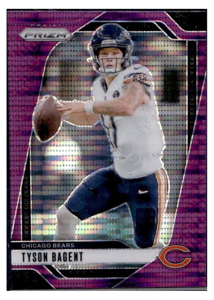 2024 Panini Prizm Base Set Tyson Bagent #46 card