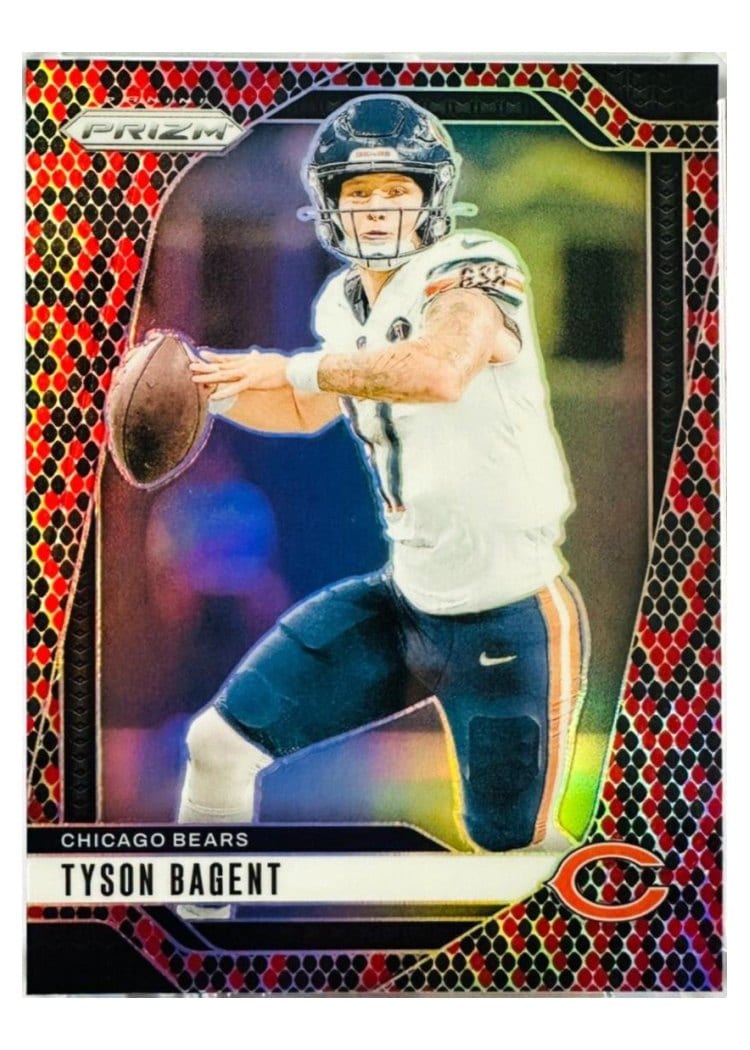 2024 Panini Prizm Base Set Tyson Bagent #46 card