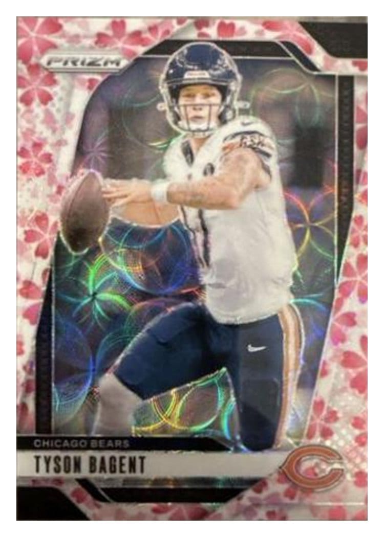 2024 Panini Prizm Base Set Tyson Bagent #46 card