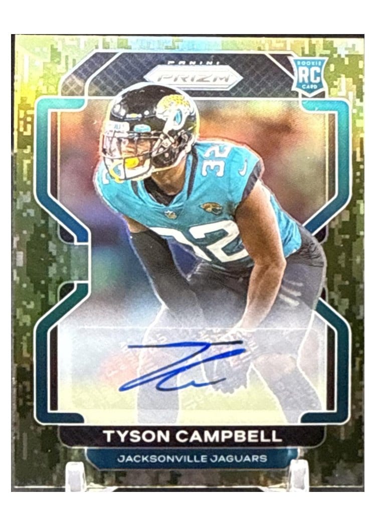 2021 Panini Prizm Base Set Tyson Campbell #384 card