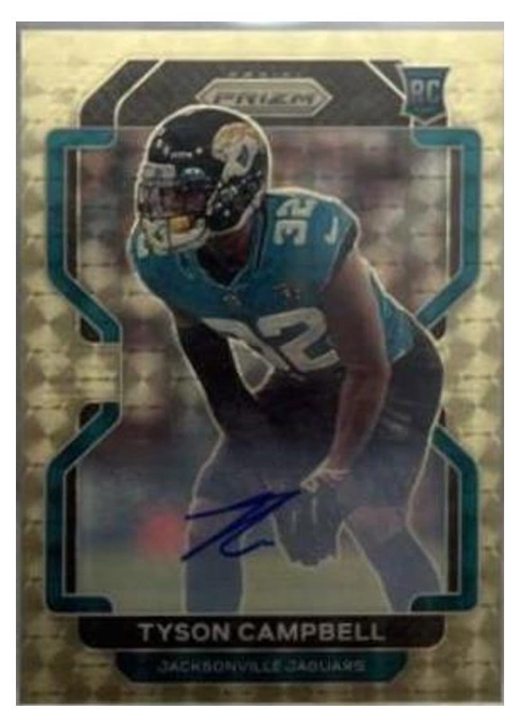 2021 Panini Prizm Base Set Tyson Campbell #384 card