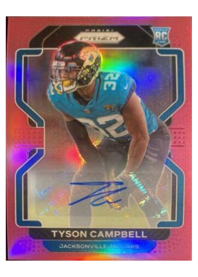 2021 Panini Prizm Base Set Tyson Campbell #384 card