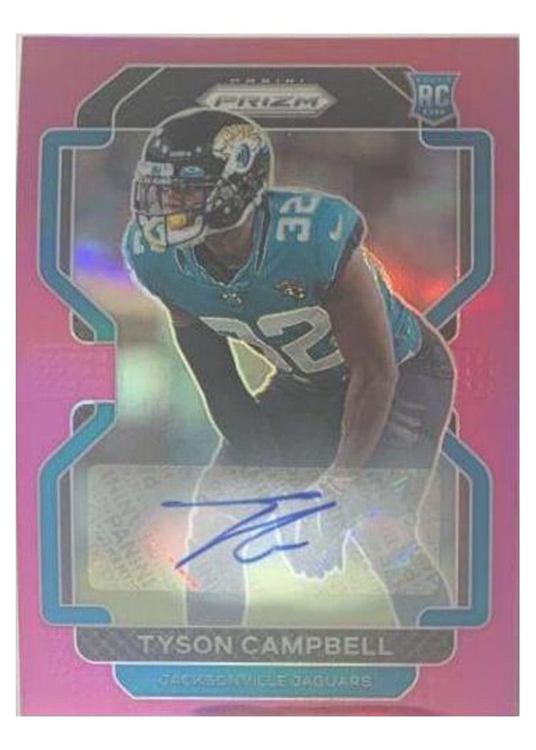 2021 Panini Prizm Base Set Tyson Campbell #384 card