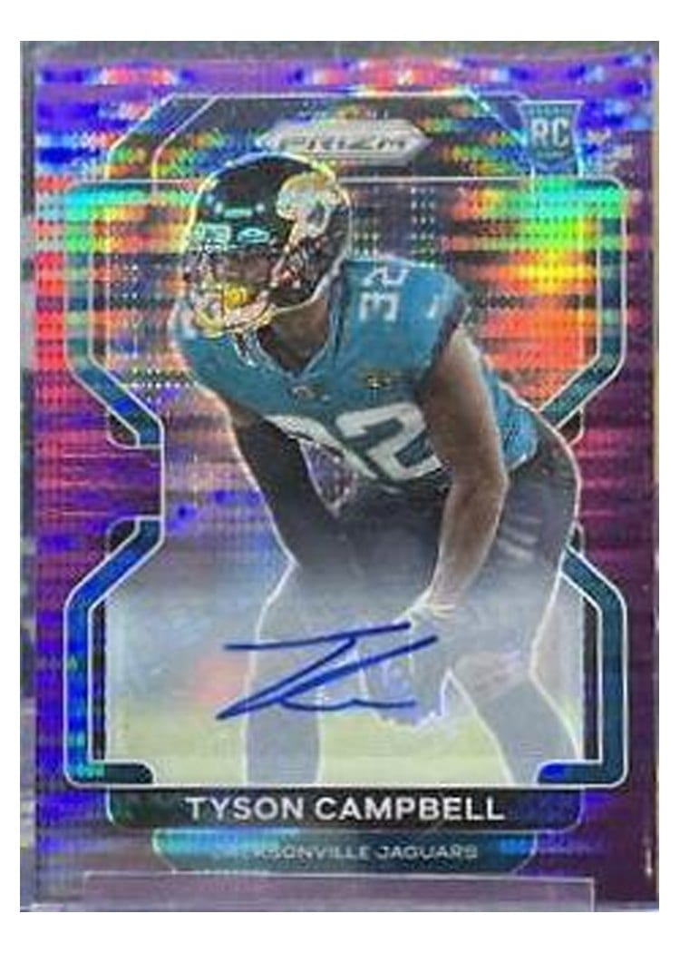2021 Panini Prizm Base Set Tyson Campbell #384 card