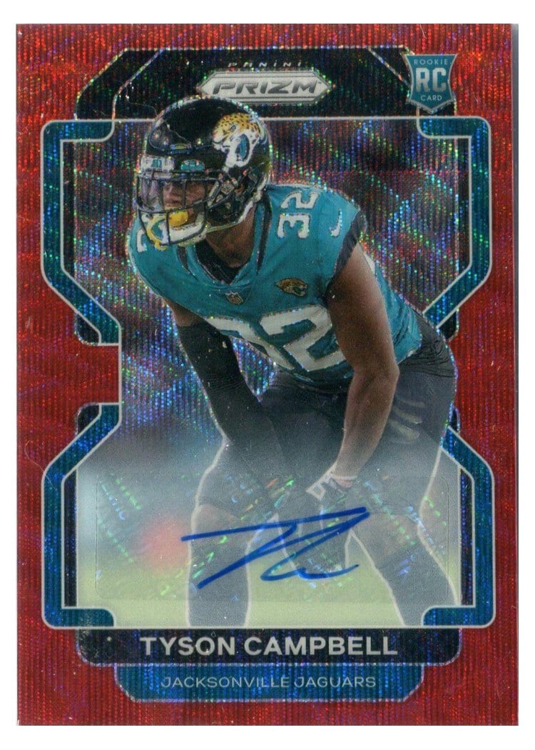 2021 Panini Prizm Base Set Tyson Campbell #384 card