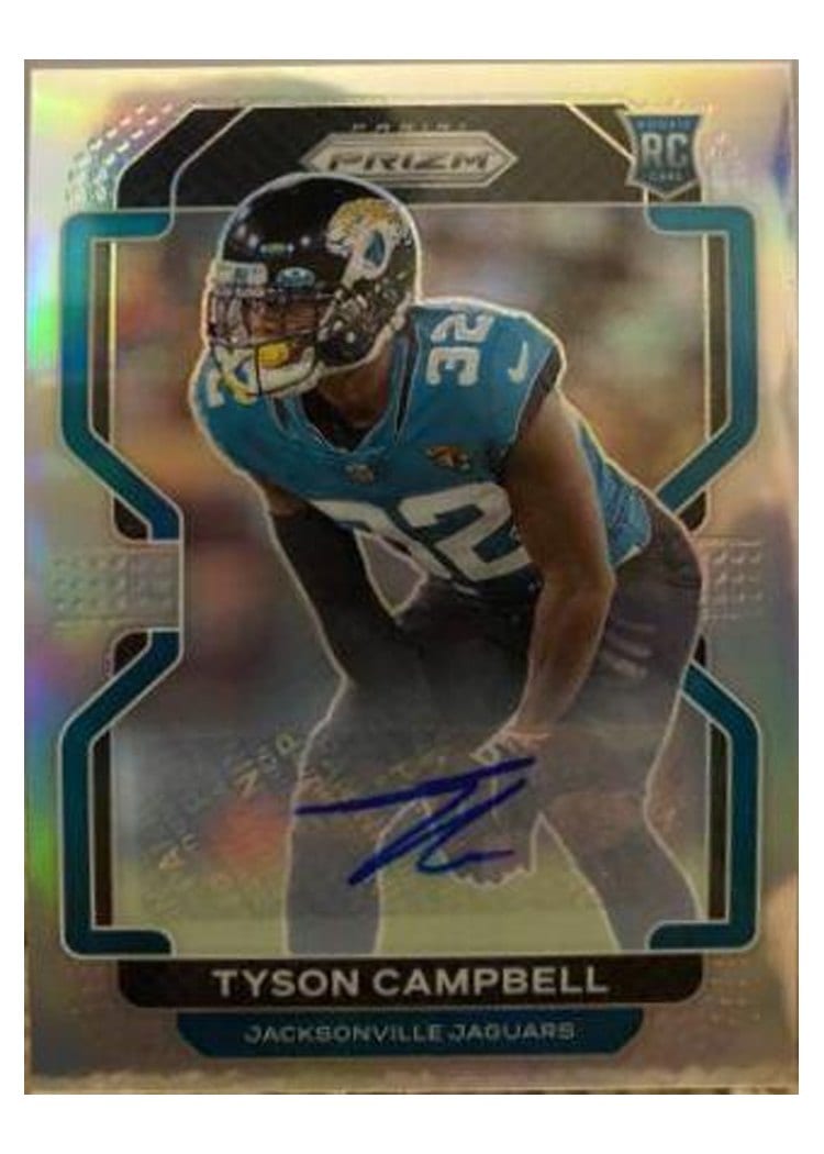 2021 Panini Prizm Base Set Tyson Campbell #384 card