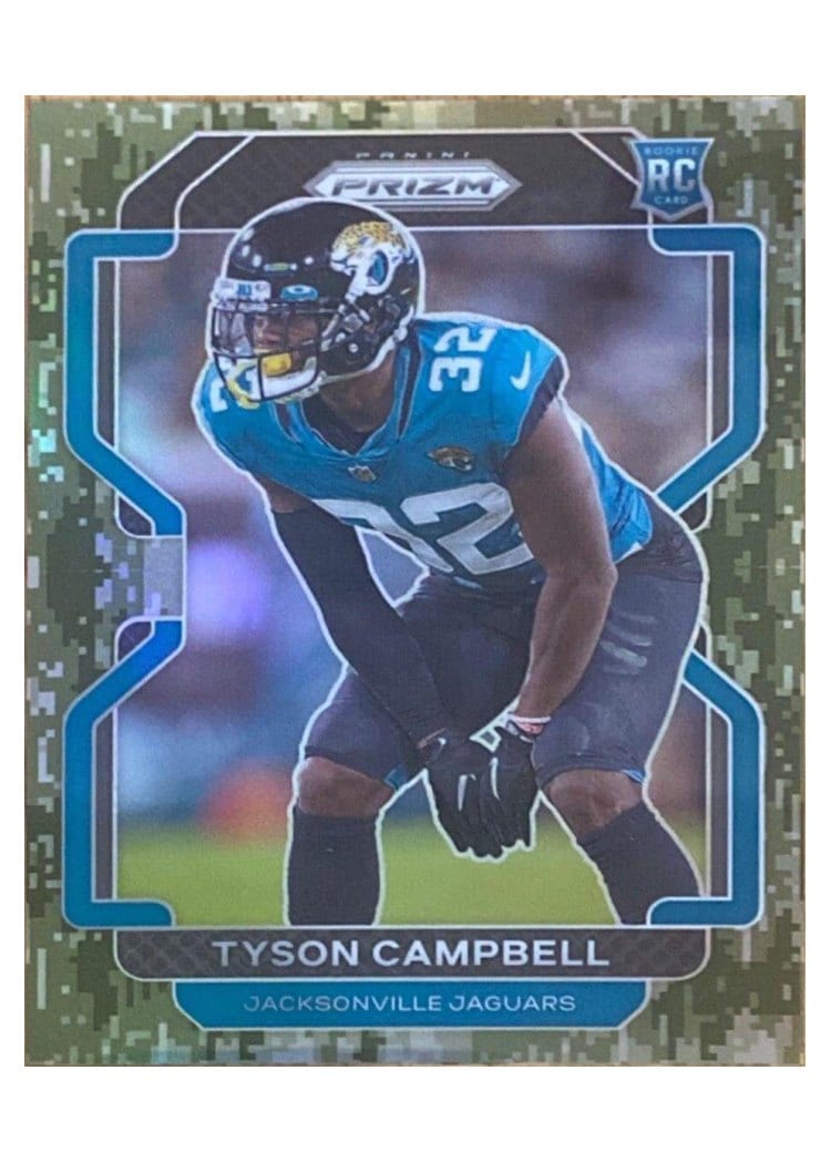2021 Panini Prizm Base Set Tyson Campbell #384 card