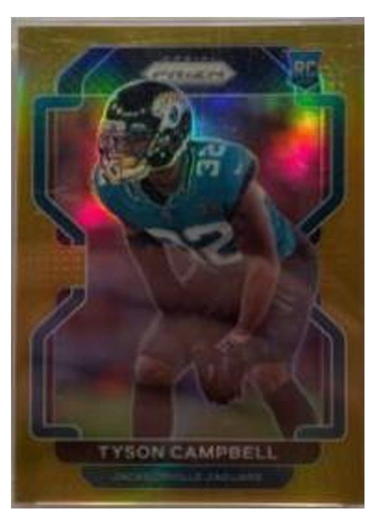 2021 Panini Prizm Base Set Tyson Campbell #384 card