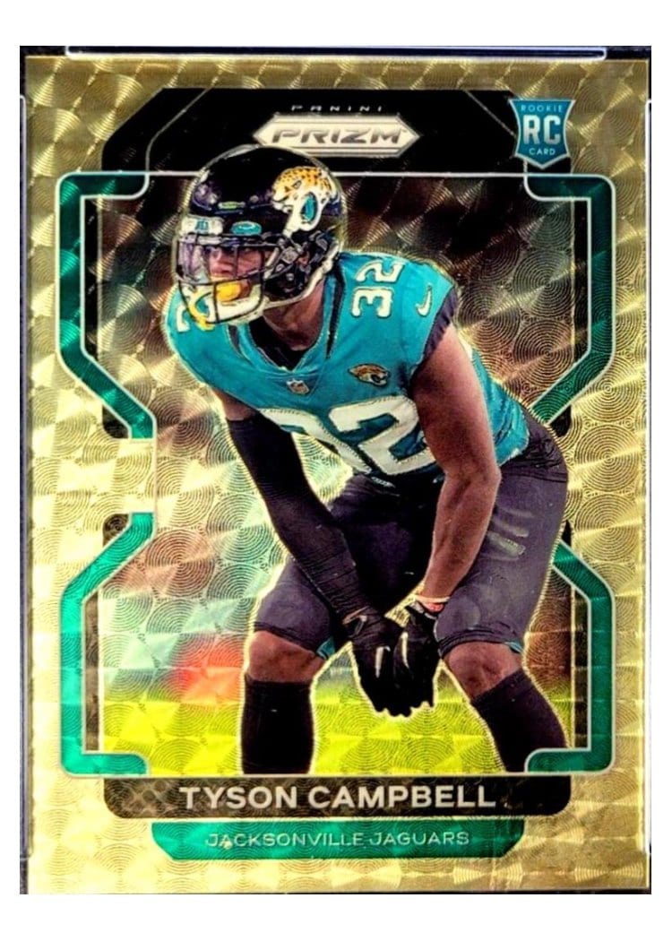 2021 Panini Prizm Base Set Tyson Campbell #384 card