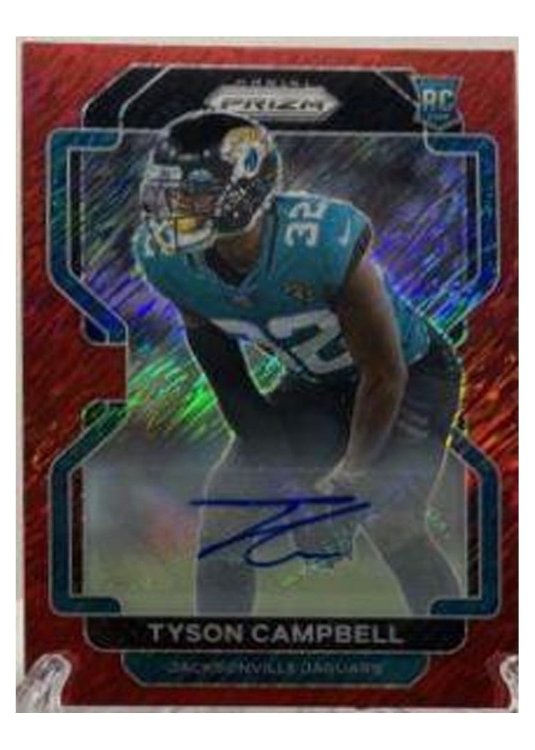 2021 Panini Prizm Base Set Tyson Campbell #384 card