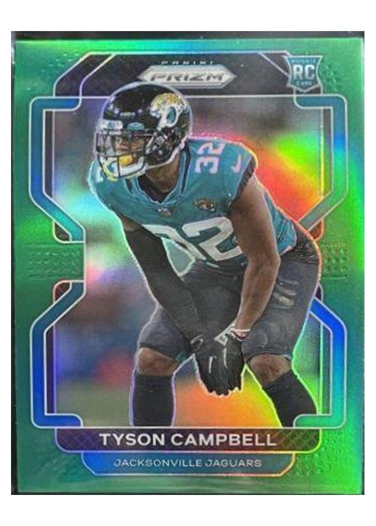 2021 Panini Prizm Base Set Tyson Campbell #384 card