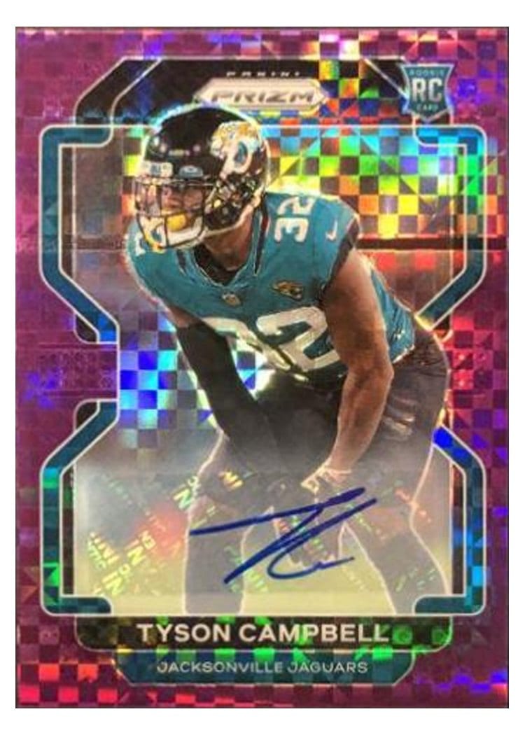 2021 Panini Prizm Base Set Tyson Campbell #384 card