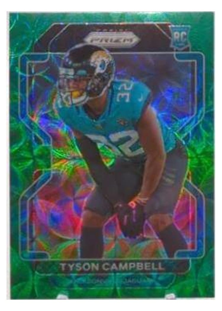 2021 Panini Prizm Base Set Tyson Campbell #384 card