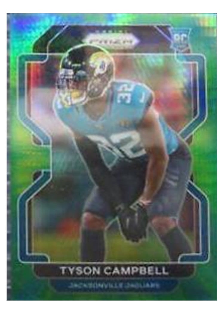 2021 Panini Prizm Base Set Tyson Campbell #384 card