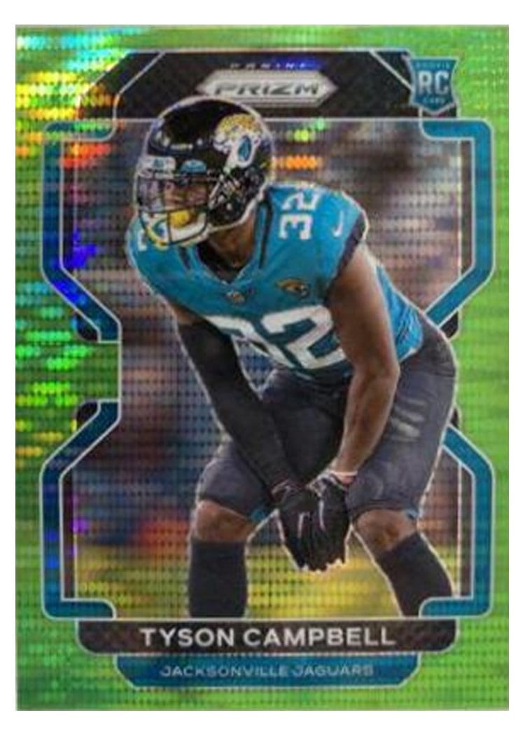 2021 Panini Prizm Base Set Tyson Campbell #384 card