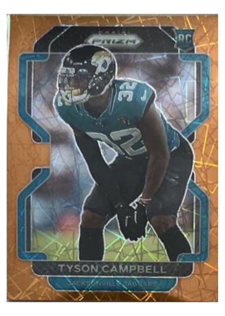 2021 Panini Prizm Base Set Tyson Campbell #384 card