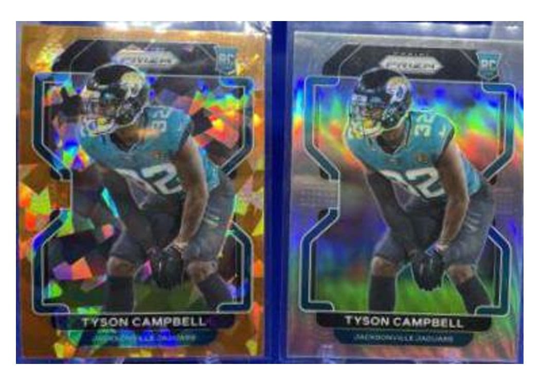 2021 Panini Prizm Base Set Tyson Campbell #384 card