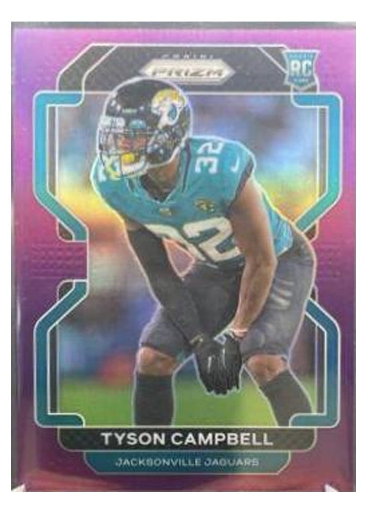 2021 Panini Prizm Base Set Tyson Campbell #384 card