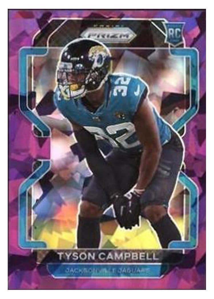 2021 Panini Prizm Base Set Tyson Campbell #384 card