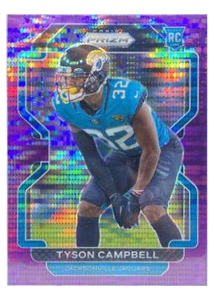 2021 Panini Prizm Base Set Tyson Campbell #384 card