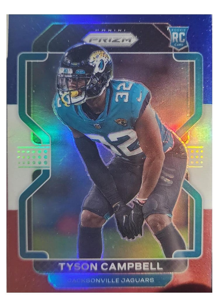 2021 Panini Prizm Base Set Tyson Campbell #384 card