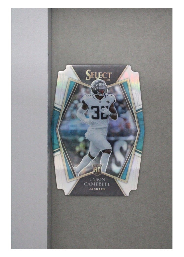 2021 Panini Select Base Set Tyson Campbell Silver Die Cut #189 card