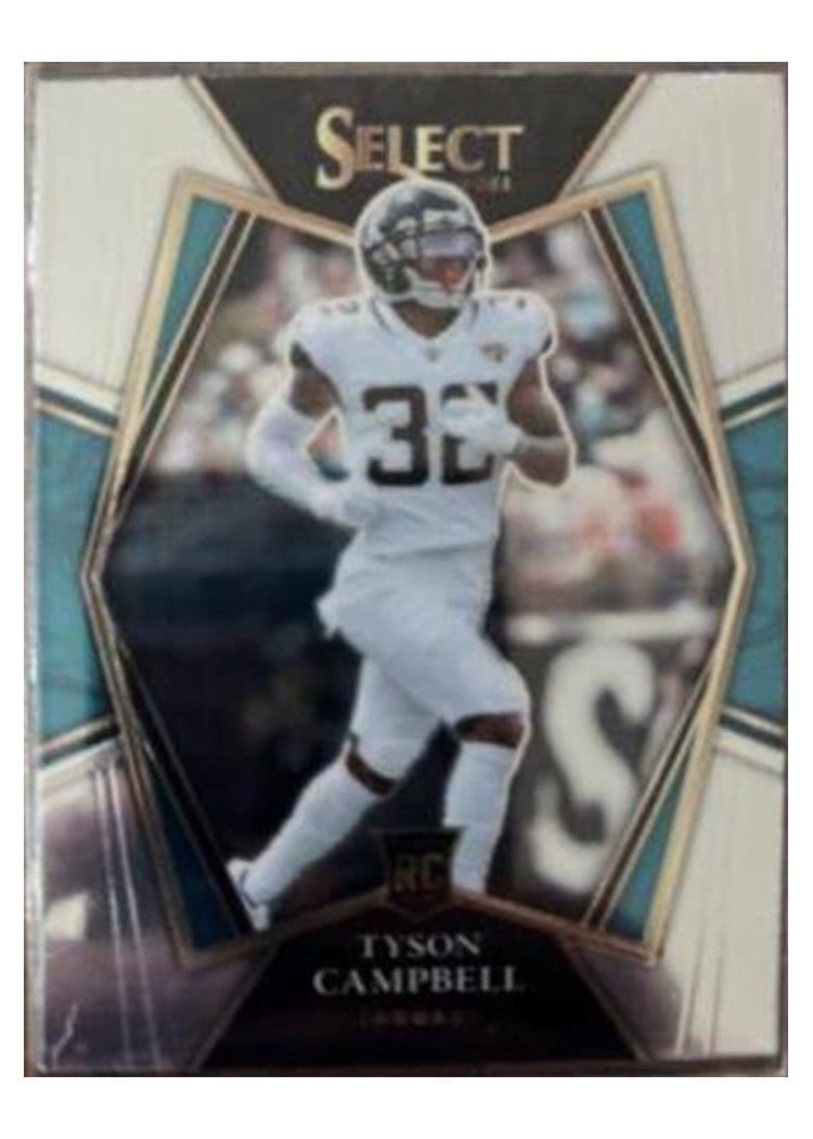 2021 Panini Select Base Set Tyson Campbell White #189 card