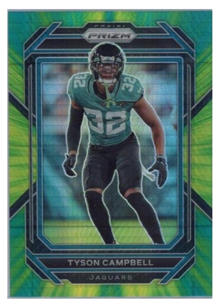 2022 Panini Prizm Base Set Tyson Campbell #135 card