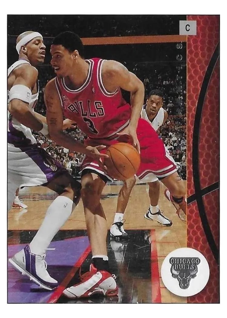 2002 Upper Deck Authentics Tyson Chandler #9 card