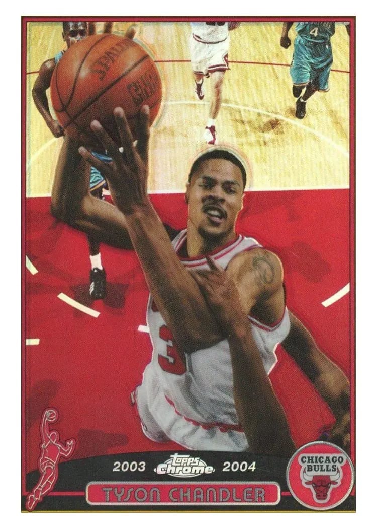 2003 Topps Chrome Tyson Chandler #63 card