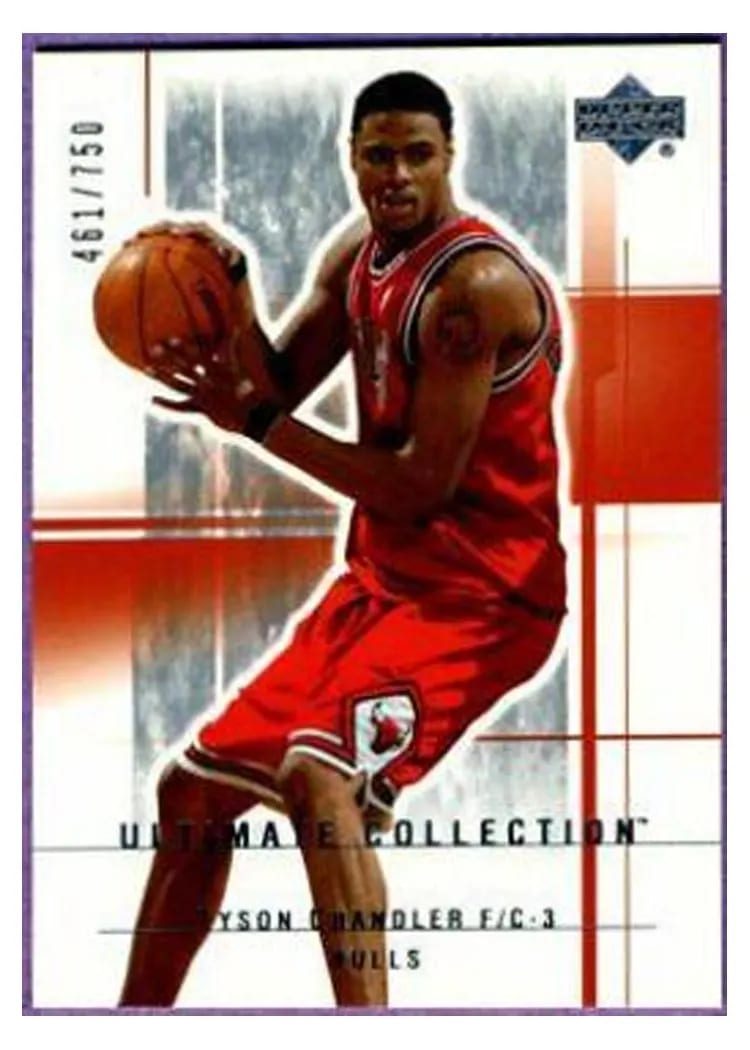 2003 Ultimate Collection Tyson Chandler #12 card