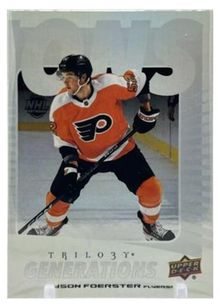 2023-24 Upper Deck Trilogy Generations Tyson Foerster #TG-12C card