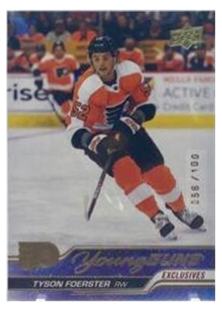 2023 Upper Deck Tyson Foerster #225 card
