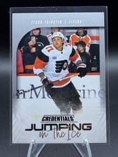 2024-25 Upper Deck Credentials Jumping on the Ice Tyson Foerster #JI-TF card